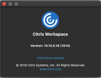 citrix receiver for mac black screen